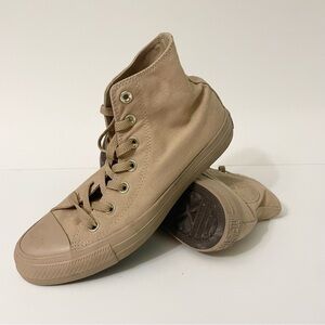 Converse Chuck Taylor All Star Hi Beige Women’s 7.5 Shoes
